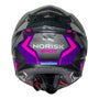 CAPACETE NORISK CARBON R SPOT ROXO - Imagem 2