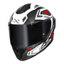 CAPACETE NORISK CARBON R SPOT BRANCO - Imagem 6