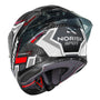 CAPACETE NORISK CARBON R SPOT BRANCO - Imagem 8