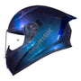 CAPACETE NORISK FLOW MONOCOLOR AZUL - Imagem 9
