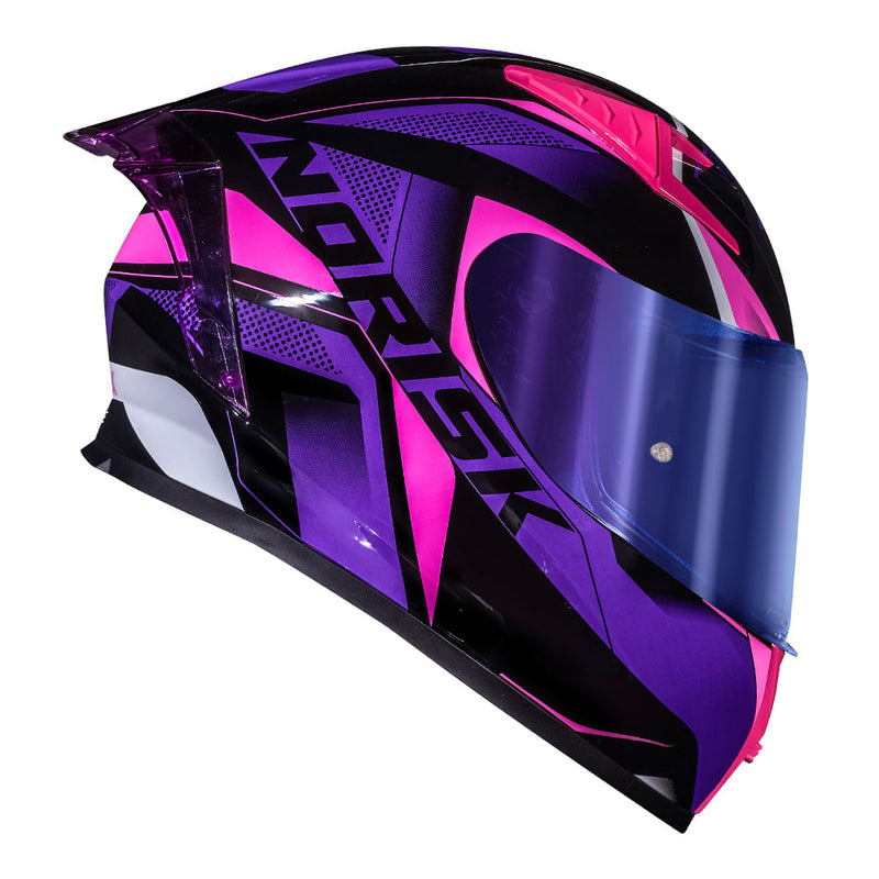 CAPACETE NORISK FLOW PULSE ROXO - 64/XXL