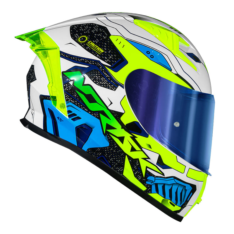 CAPACETE NORISK FLOW ROBOT AMARELO - 64/XXL