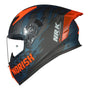 CAPACETE NORISK FLOW DAYTONA AZUL FOSCO - Imagem 9