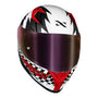 CAPACETE NORISK FLOW DAYTONA BRANCO - Imagem 4