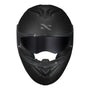 CAPACETE NORISK FORCE II MONOCOLOR PRETO FOSCO - Imagem 8