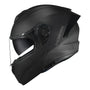 CAPACETE NORISK FORCE II MONOCOLOR PRETO FOSCO - Imagem 11