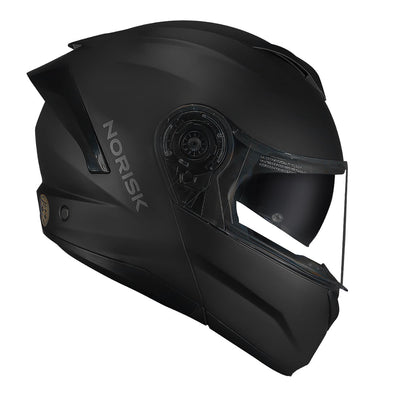 CAPACETE NORISK FORCE II MONOCOLOR PRETO FOSCO - 64/XXL