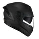 CAPACETE NORISK FORCE II MONOCOLOR PRETO FOSCO - 64/XXL