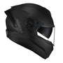 CAPACETE NORISK FORCE II MONOCOLOR PRETO FOSCO - 64/XXL