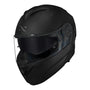 CAPACETE NORISK FORCE II MONOCOLOR PRETO FOSCO - Imagem 3