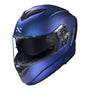 CAPACETE NORISK FORCE II MONOCOLOR AZUL FOSCO - Imagem 9