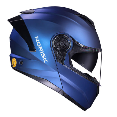 CAPACETE NORISK FORCE II MONOCOLOR AZUL FOSCO - 60/L