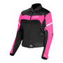 JAQUETA VENTILADA FEMININA NORISK NR02 PRETO/ROSA - 3XL