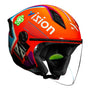 CAPACETE NORISK NEO VIZION LARANJA - Imagem 6
