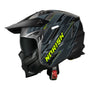 CAPACETE NORISK DARTH II STORM TITANIUM - Imagem 4