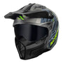 CAPACETE NORISK DARTH II STORM TITANIUM - Imagem 8