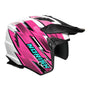 CAPACETE NORISK DARTH II STORM ROSA - Imagem 6
