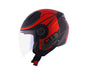 CAPACETE NORISK ORION CITY VERMELHO FOSCO - Imagem 2