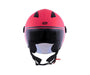 CAPACETE NORISK ORION MONOCOLOR ROSA FLUOR FOSCO - Imagem 3