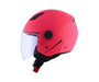 CAPACETE NORISK ORION MONOCOLOR ROSA FLUOR FOSCO - Imagem 2