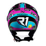 CAPACETE NORISK ORION R1 ROSA - Imagem 5