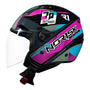 CAPACETE NORISK ORION R1 ROSA - Imagem 6