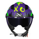 CAPACETE NORISK ORION SV SHINE ROXO FOSCO - Imagem 2