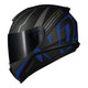 CAPACETE NORISK RAZOR FULL PRETO/AZUL FOSCO - Imagem 5