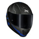 CAPACETE NORISK RAZOR FULL PRETO/AZUL FOSCO - Imagem 8
