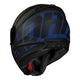 CAPACETE NORISK RAZOR FULL PRETO/AZUL FOSCO - Imagem 9