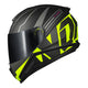 CAPACETE NORISK RAZOR FULL PRETO/AMARELO FOSCO - Imagem 9