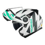 CAPACETE NORISK ROUTE FF345 REFLEX BRANCO - Imagem 6