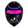 CAPACETE NORISK ROUTE FF345 SPEEDMAX ROXO - Imagem 8