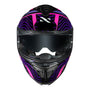 CAPACETE NORISK STRADA II FUSION ROXO - Imagem 6