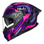 CAPACETE NORISK STRADA II FUSION ROXO - Imagem 9