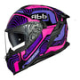 CAPACETE NORISK STRADA II FUSION ROXO - Imagem 8