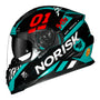 CAPACETE NORISK SOUL TOKYO PRETO - Imagem 4