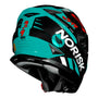 CAPACETE NORISK SOUL TOKYO PRETO - Imagem 9