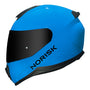 CAPACETE NORISK  RAZOR SOLID AZUL - Imagem 8
