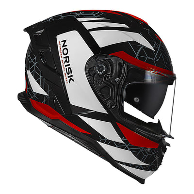 CAPACETE NORISK STRADA II EVOQUE VERMELHO - 64/XXL