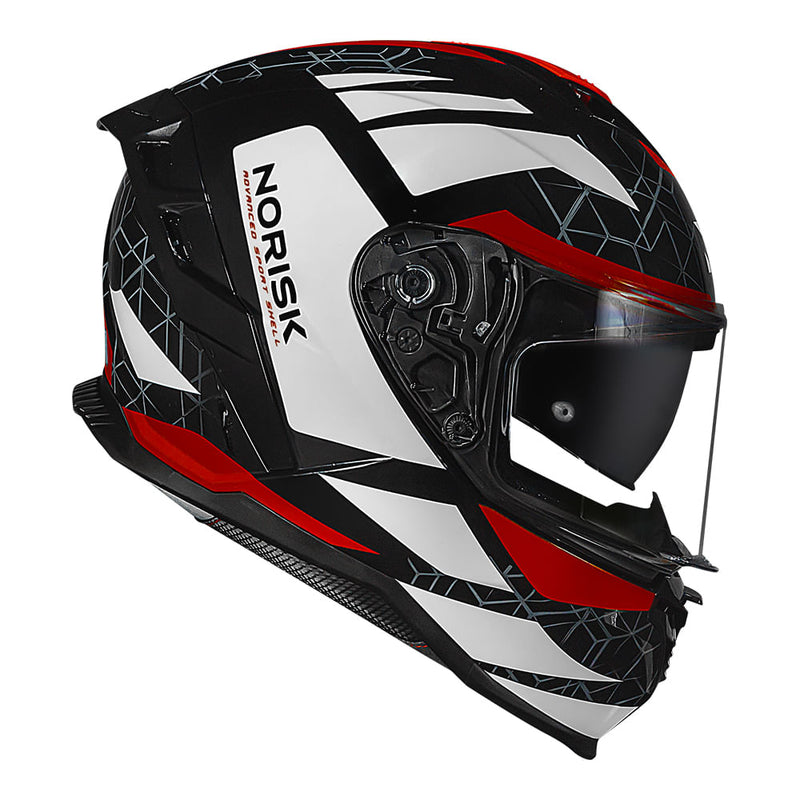 CAPACETE NORISK STRADA II EVOQUE VERMELHO - 64/XXL