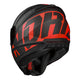 CAPACETE NORISK RAZOR FULL PRETO/VERMELHO FOSCO - Imagem 5