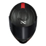 CAPACETE NORISK RAZOR FULL PRETO/VERMELHO FOSCO - Imagem 2