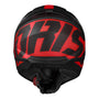 CAPACETE NORISK RAZOR FULL PRETO/VERMELHO FOSCO - Imagem 8