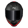 CAPACETE NORISK RAZOR FULL PRETO/VERMELHO FOSCO - Imagem 7