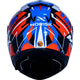 CAPACETE STRADA CIRCUIT AZUL/VERMELHO/BRANCO
