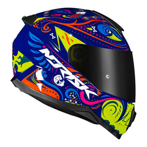 CAPACETE NORISK RAZOR CIRCUS BLUE - 62/XL