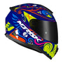 CAPACETE NORISK RAZOR CIRCUS BLUE - 62/XL