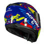 CAPACETE NORISK RAZOR CIRCUS BLUE - Imagem 6
