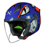 CAPACETE NORISK NEO HYENA LARANJA - Imagem 5